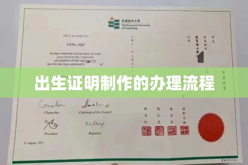 封丘出生证明制作的办理流程