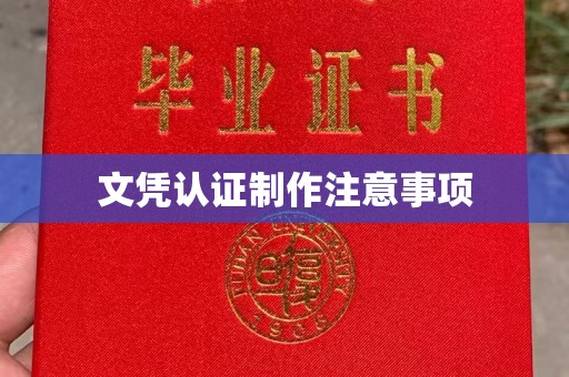封丘文凭认证制作注意事项