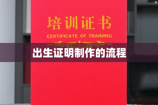封丘出生证明制作的流程